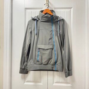 Bench Zip-Up Collared Rain Grey - S